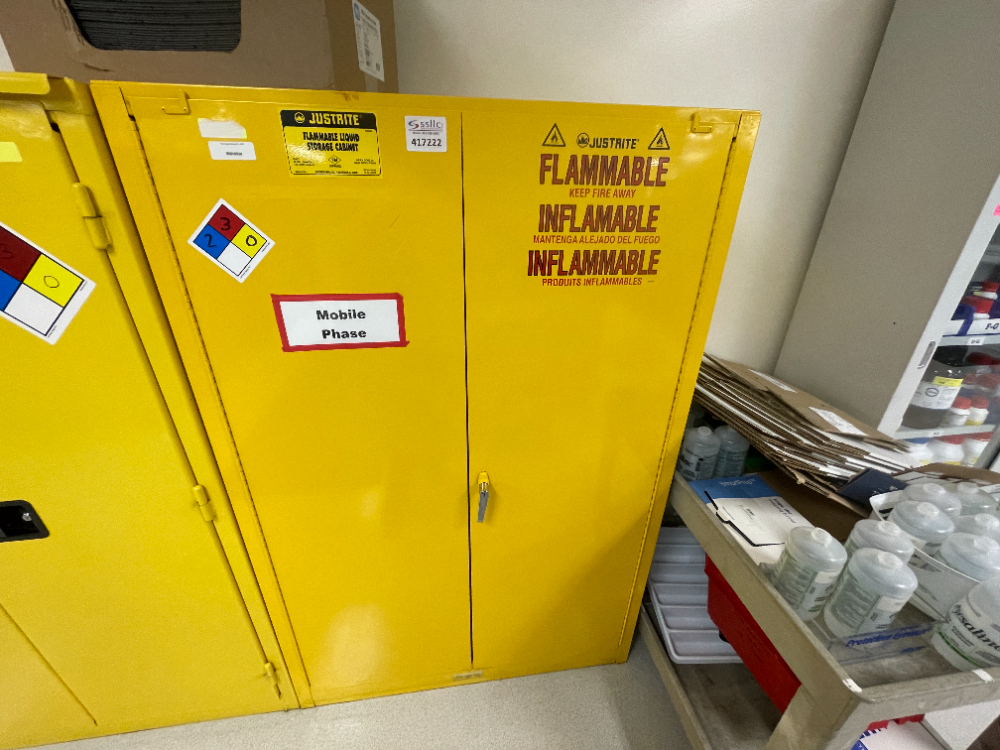Image of Justrite Flammable Storage Cabinet 45gal